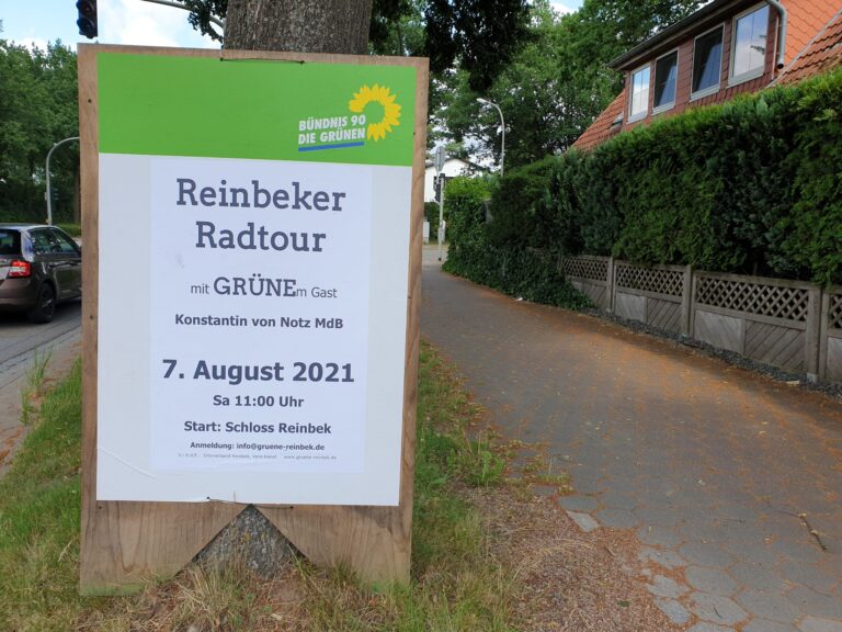 Politische Radtour durch Reinbek